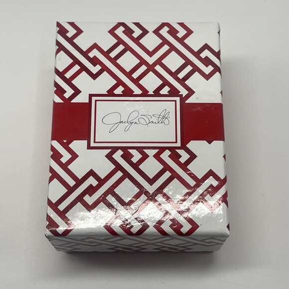 Jaclyn Smith Gold Tone Rhinestone Large Flower Brooch - Picture 8 of 8